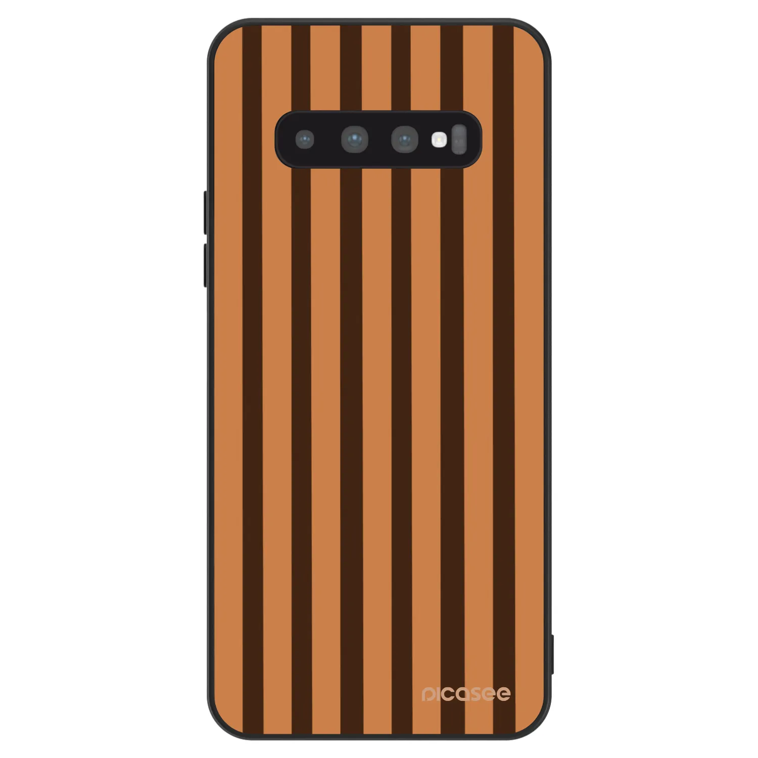 Picasee ULTIMATE CASE za Samsung Galaxy S10 G973 - Caramel lines