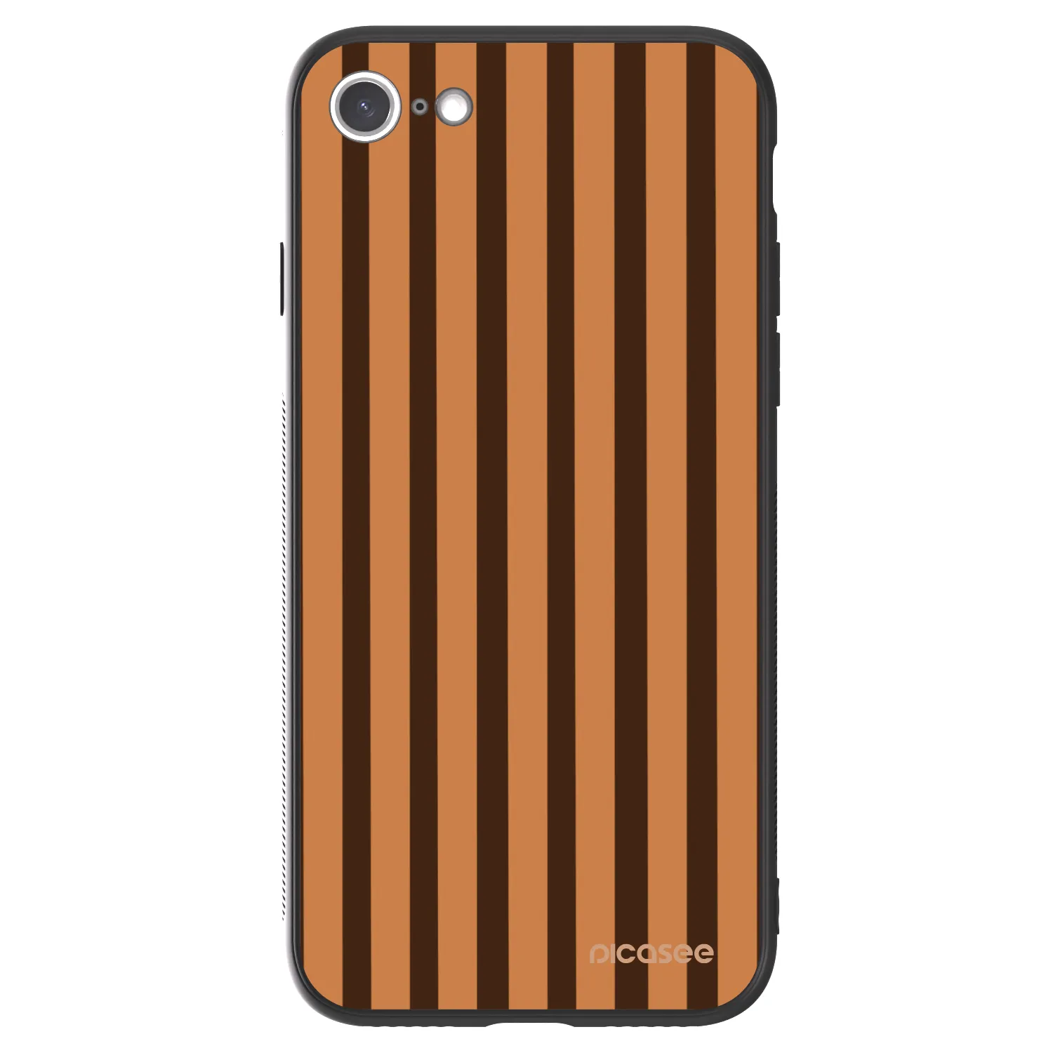 Picasee ULTIMATE CASE za Apple iPhone SE 2020 - Caramel lines
