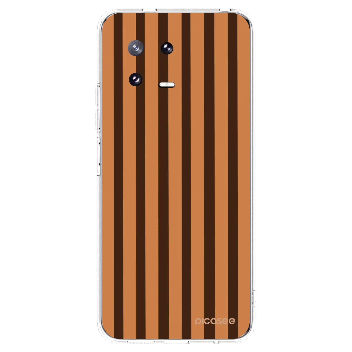 Picasee silikonski prozorni ovitek za Xiaomi 13 Pro - Caramel lines
