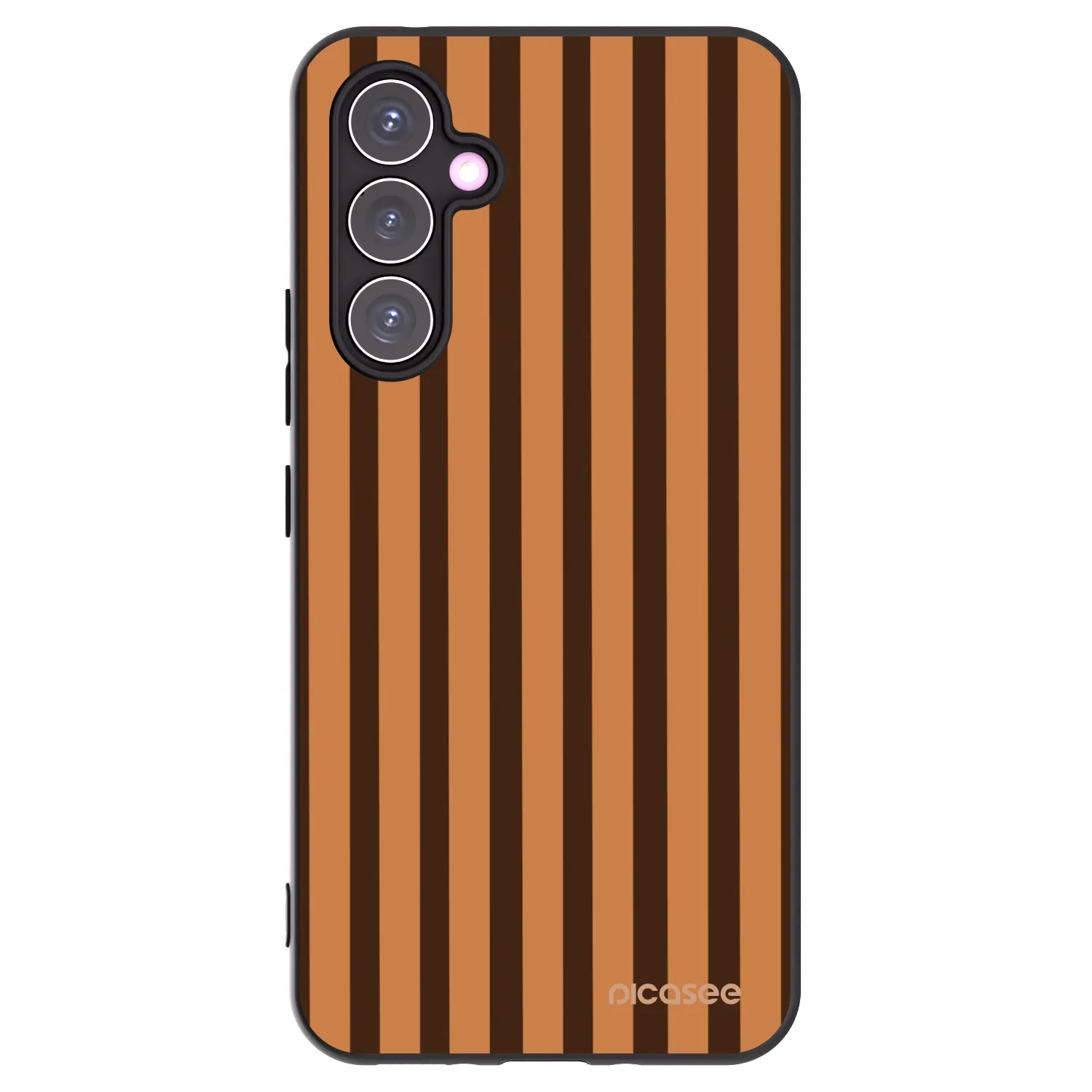 Picasee silikonski črni ovitek za Samsung Galaxy A54 5G A546B - Caramel lines