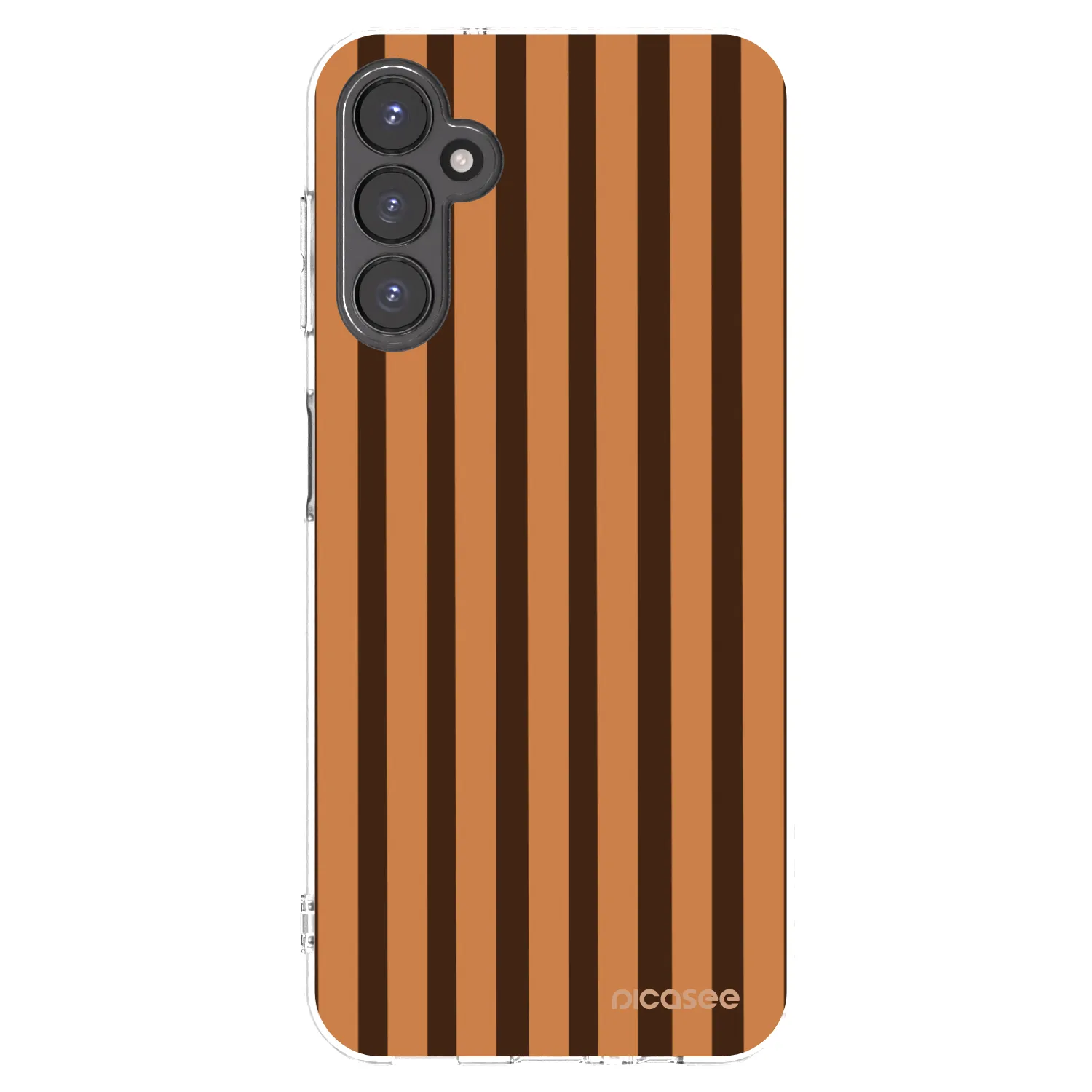 Picasee silikonski prozorni ovitek za Samsung Galaxy A14 5G A146P - Caramel lines
