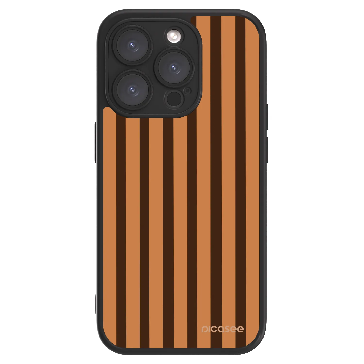Picasee ULTIMATE CASE za Apple iPhone 15 Pro - Caramel lines