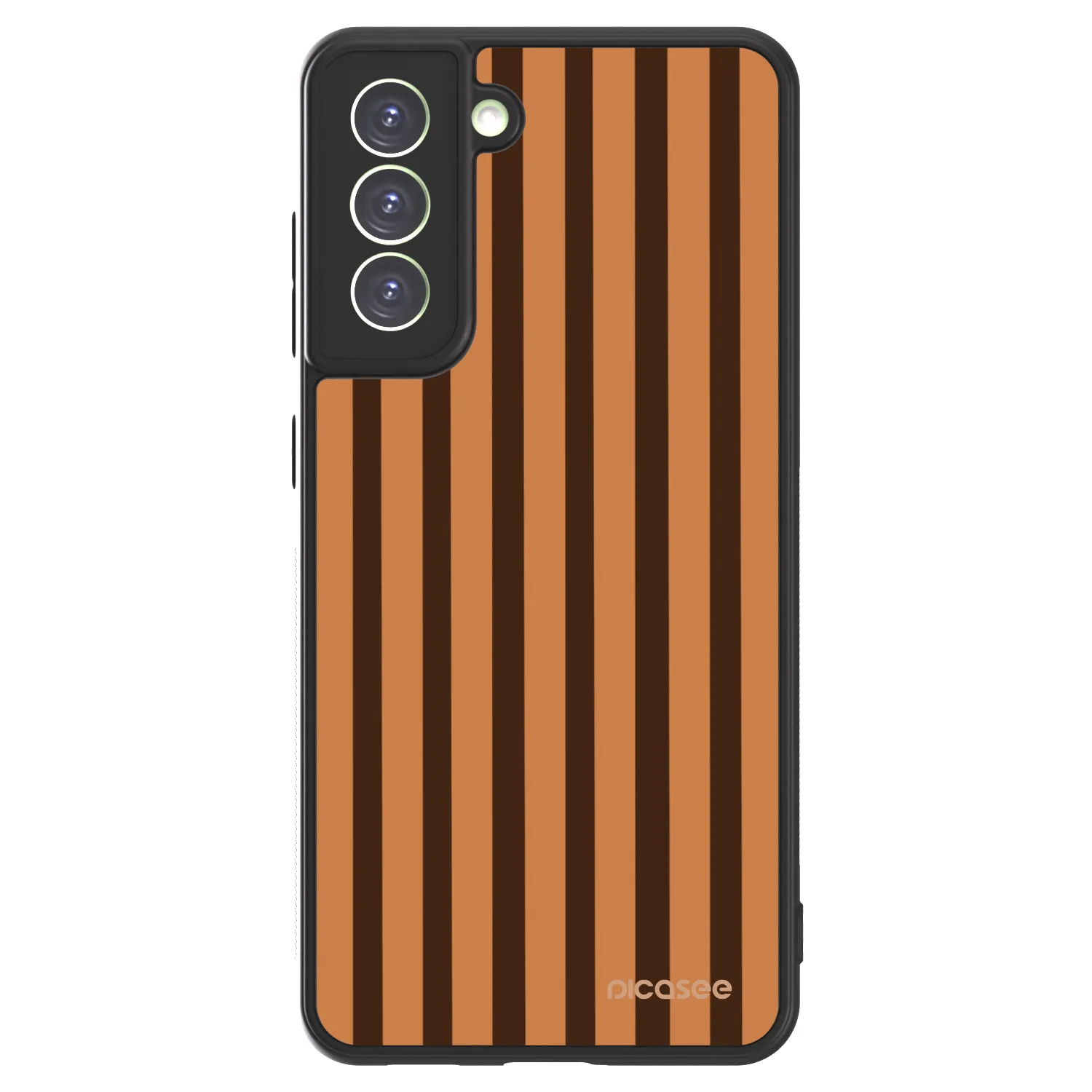 Picasee ULTIMATE CASE PowerShare za Samsung Galaxy S21 FE 5G - Caramel lines