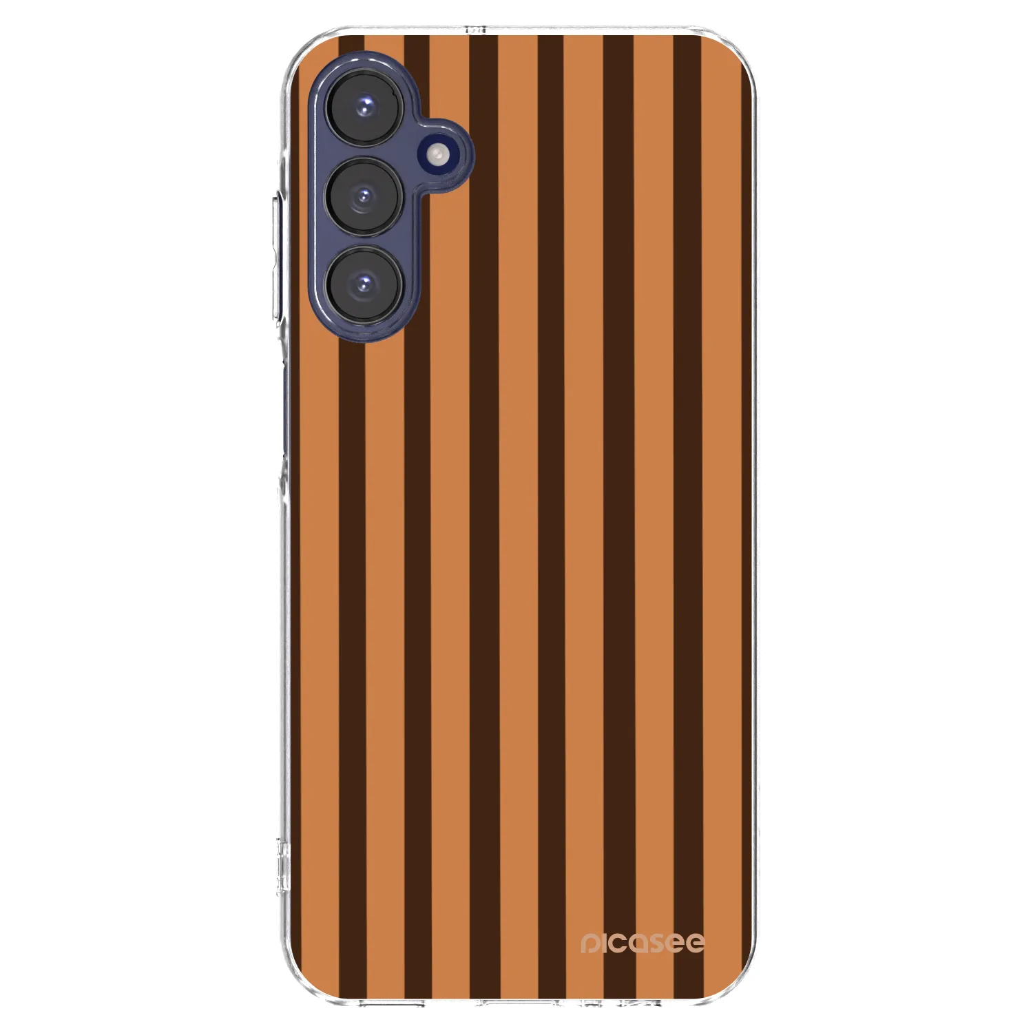 Picasee silikonski prozorni ovitek za Samsung Galaxy A15 A155F 4G - Caramel lines