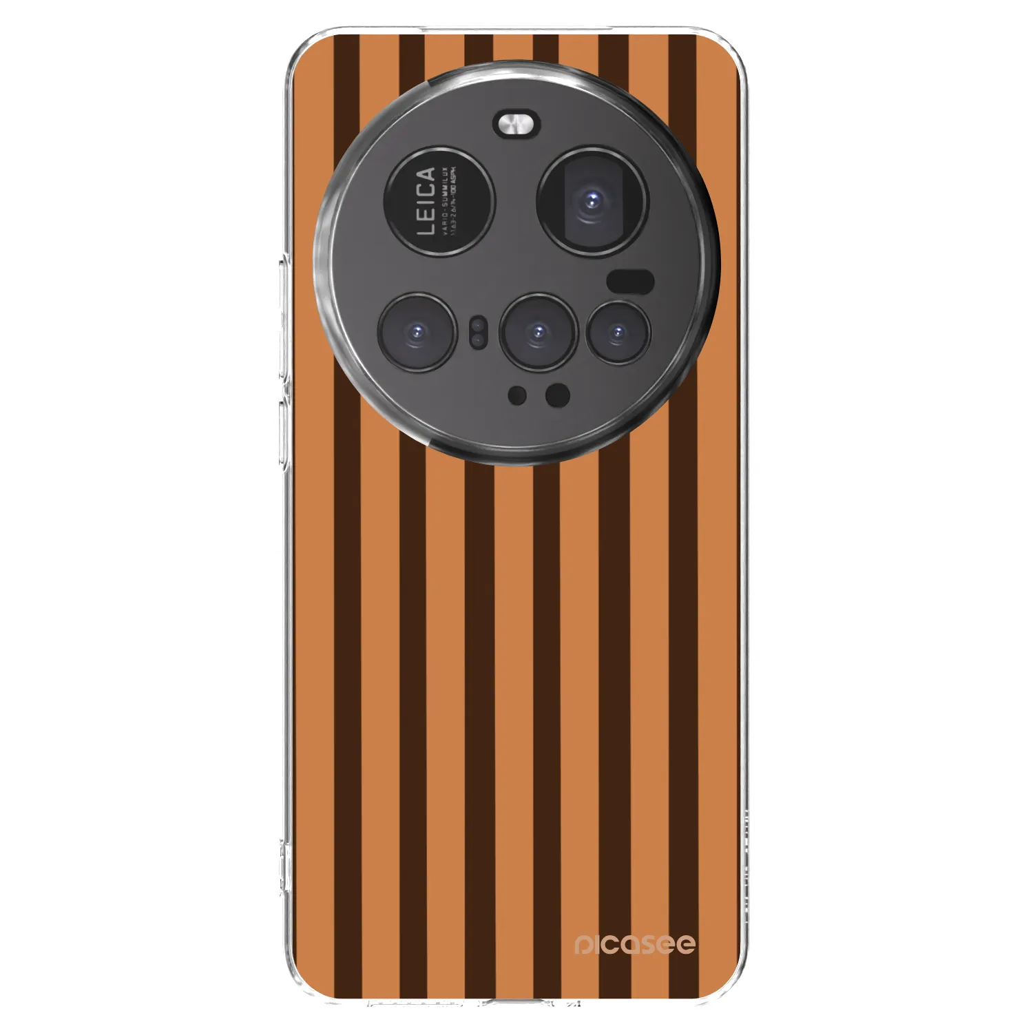 Picasee silikonski prozorni ovitek za Xiaomi 15 Ultra - Caramel lines