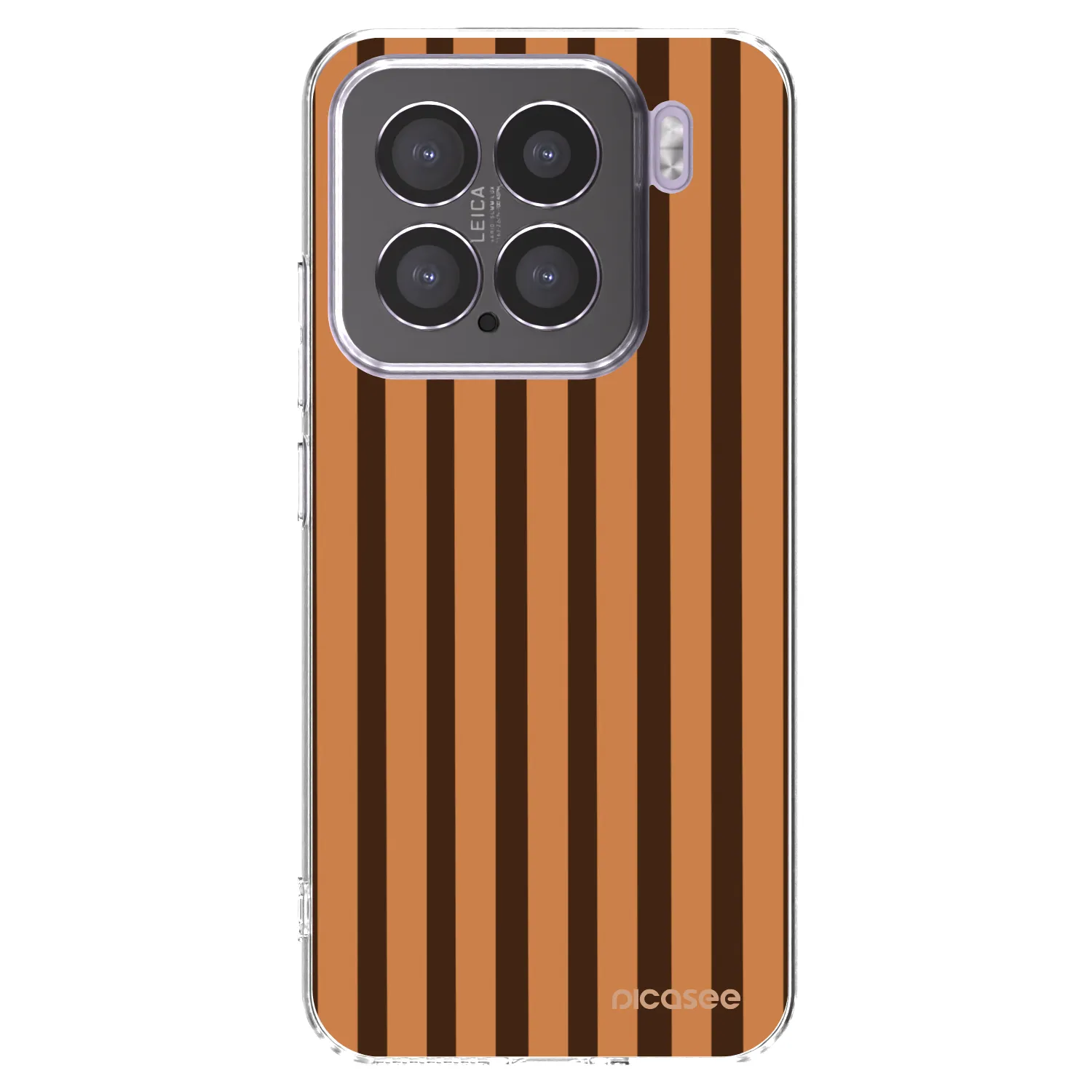 Picasee silikonski prozorni ovitek za Xiaomi 15 - Caramel lines