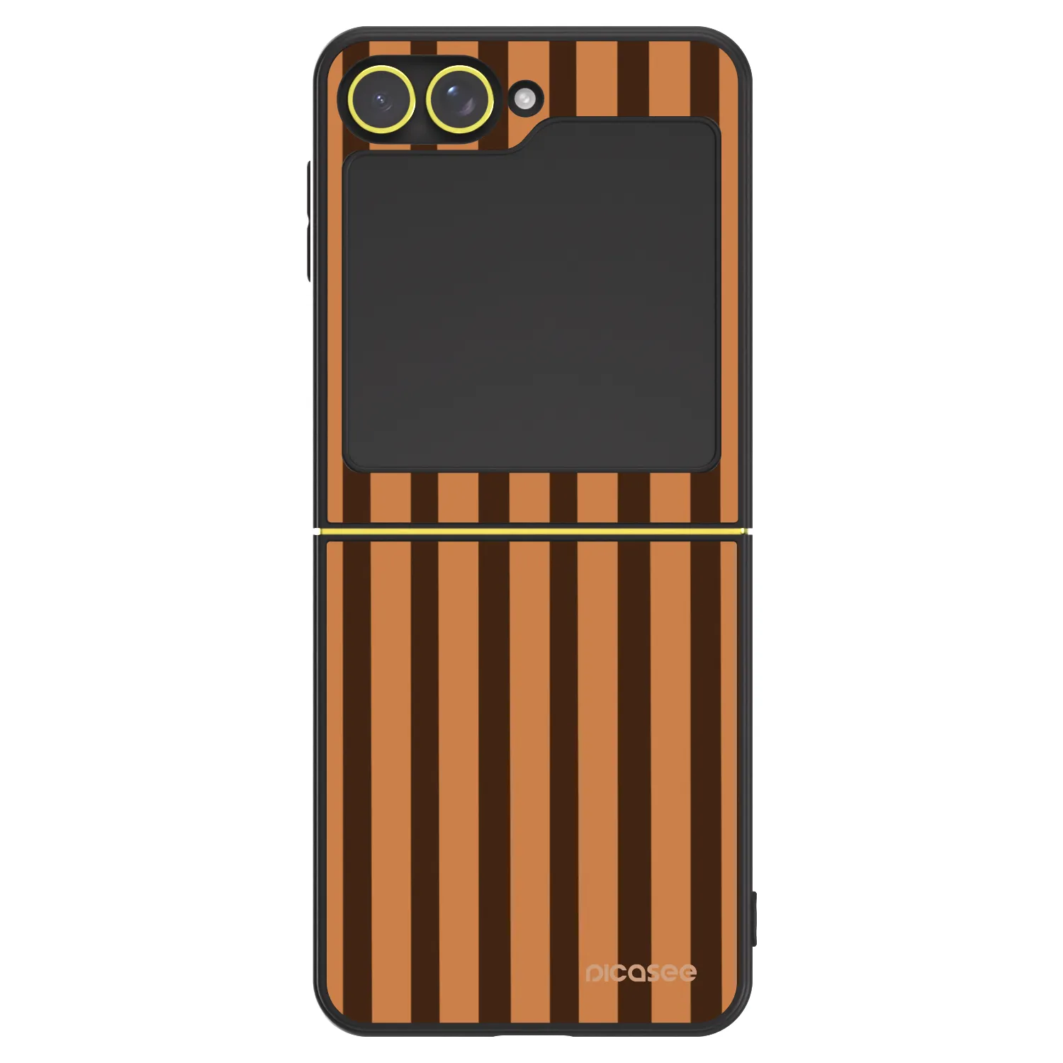Picasee ULTIMATE CASE za Samsung Galaxy Z Flip6 5G - Caramel lines