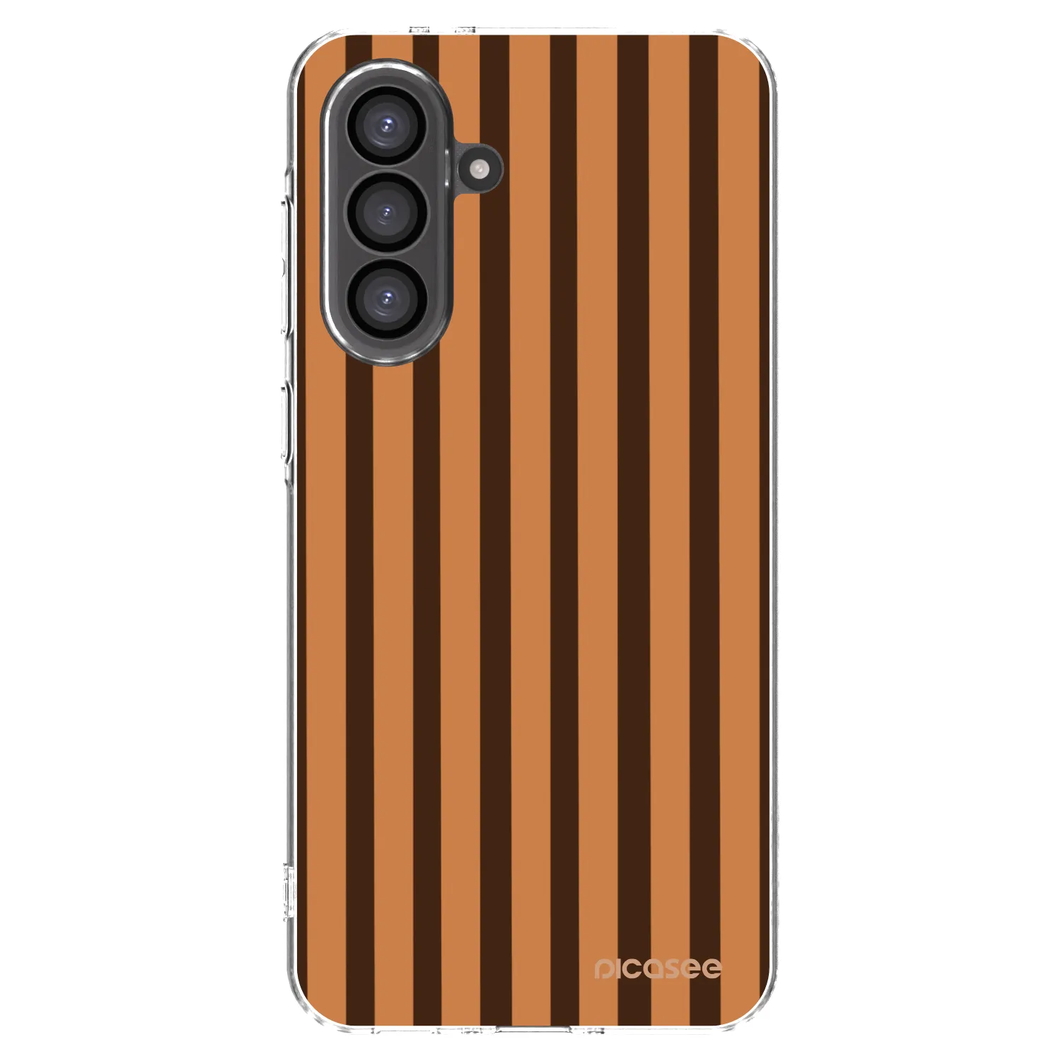 Picasee silikonski prozorni ovitek za Samsung Galaxy A36 5G - Caramel lines