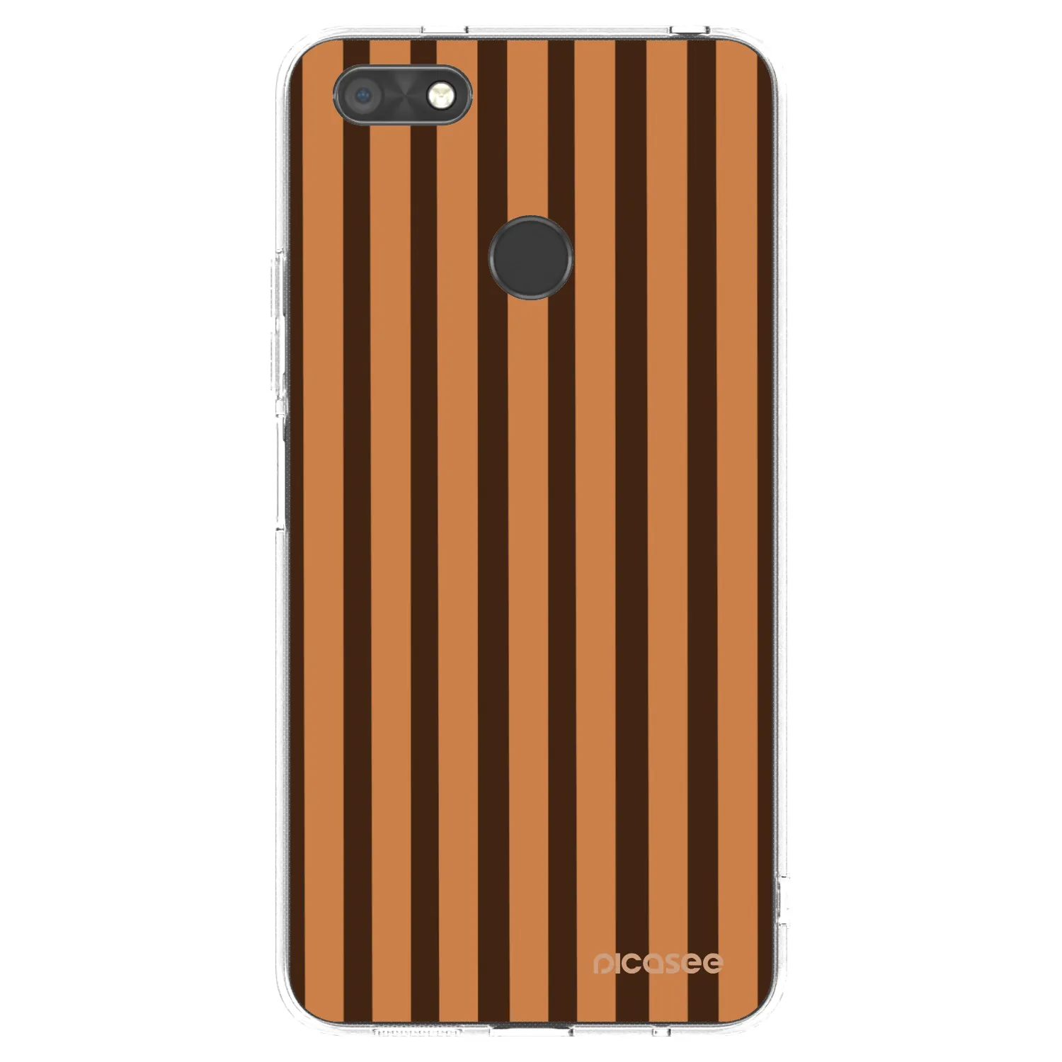 Picasee silikonski prozorni ovitek za Huawei P9 Lite Mini - Caramel lines