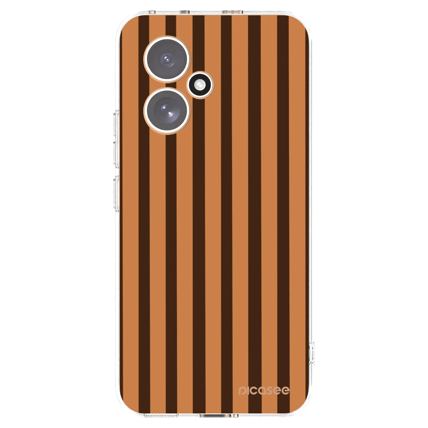 Picasee silikonski prozorni ovitek za Honor 400 5G - Caramel lines