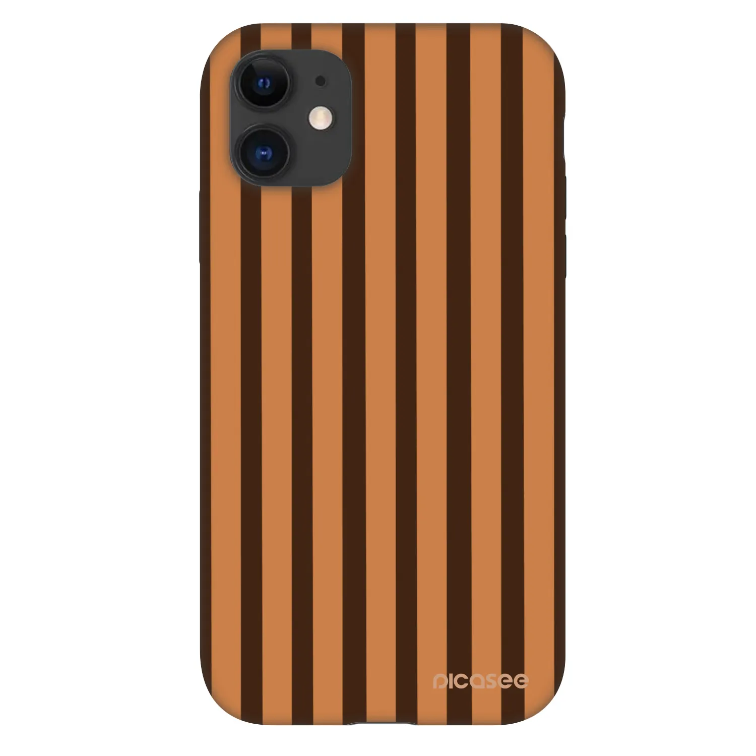 Picasee Fashion Case za Apple iPhone 11 - Caramel lines