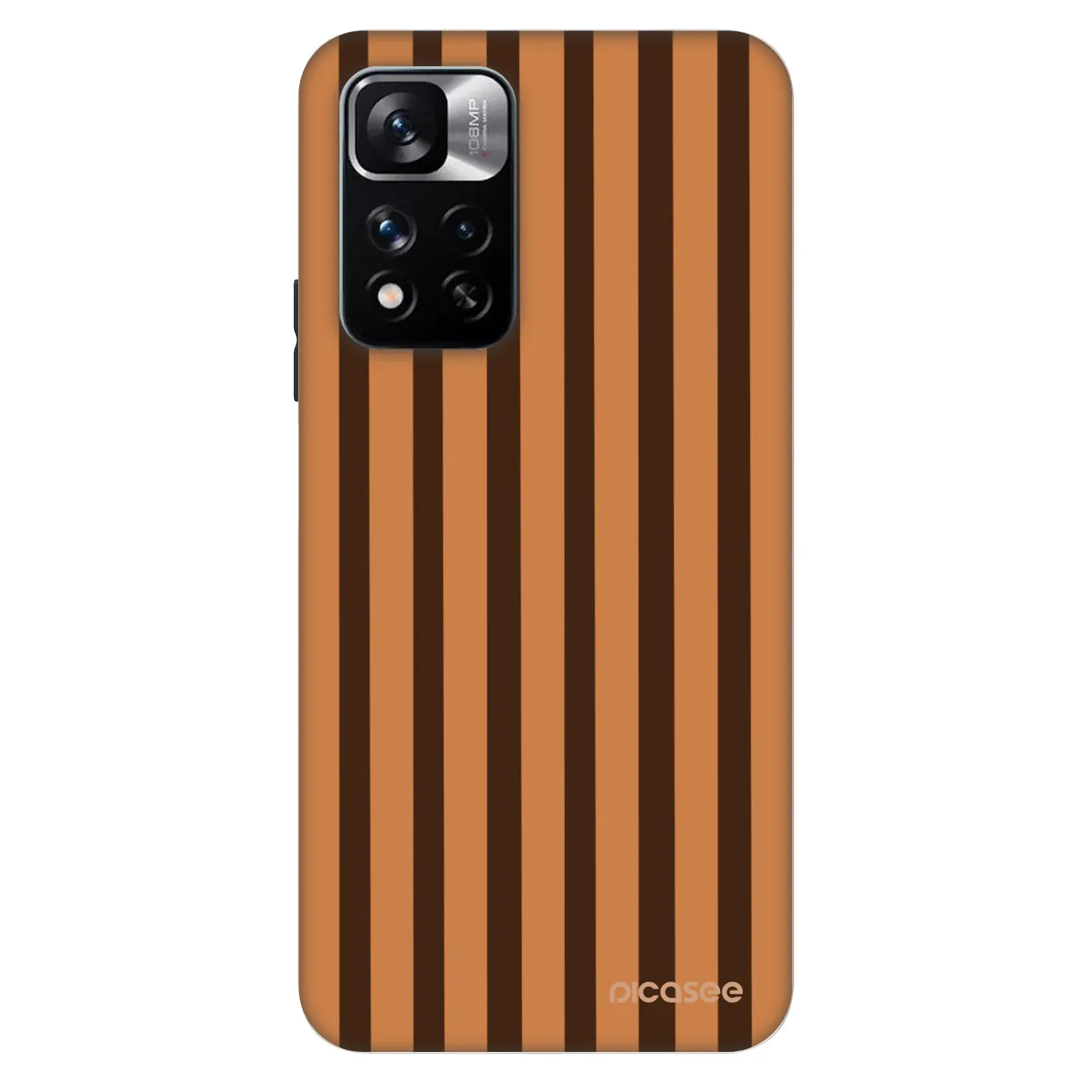 Picasee Fashion Case za Xiaomi Redmi Note 11 Pro - Caramel lines
