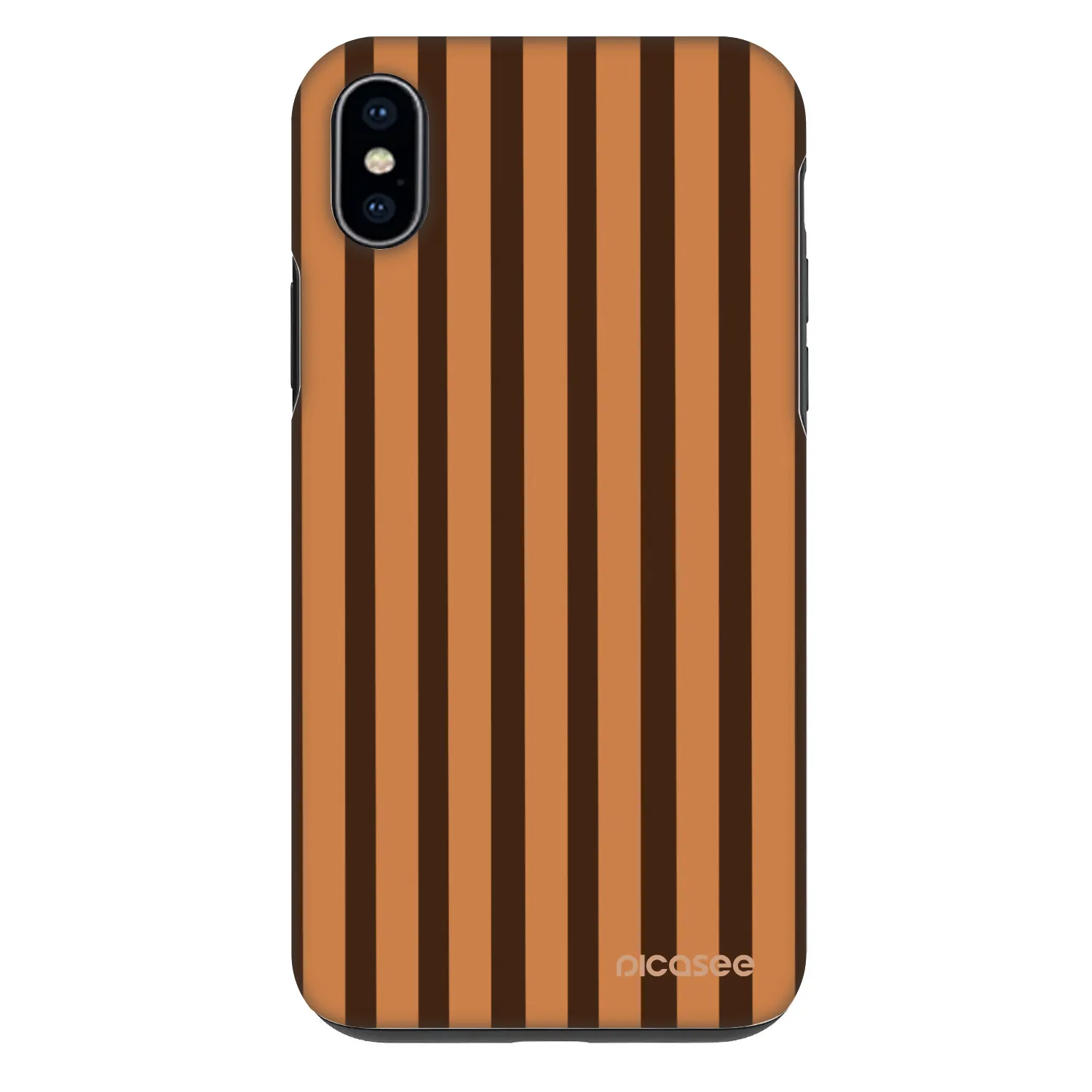 Picasee Fashion Case za Apple iPhone XS Max - Caramel lines
