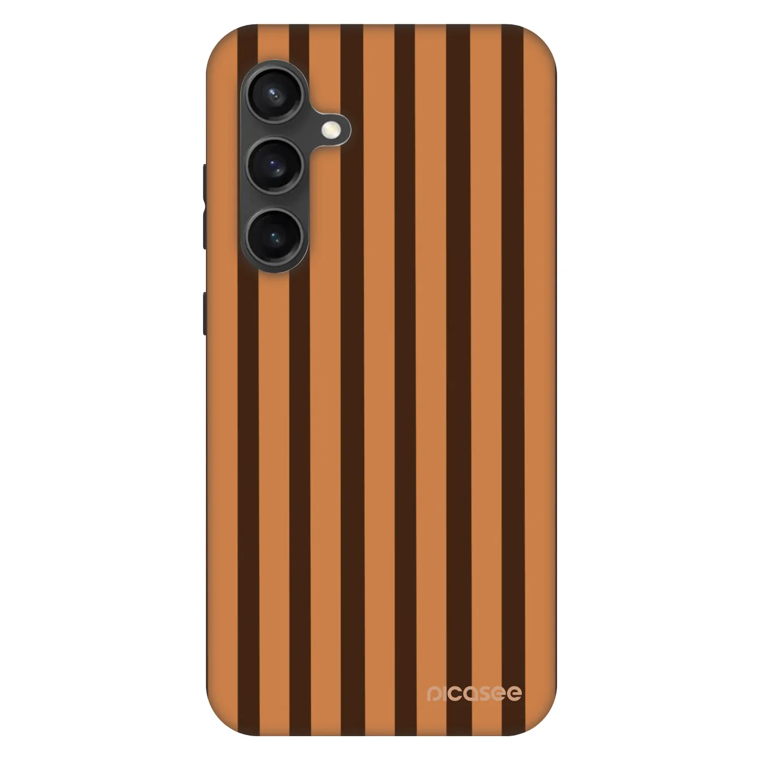 Picasee Fashion Case za Samsung Galaxy S24 FE S721B - Caramel lines