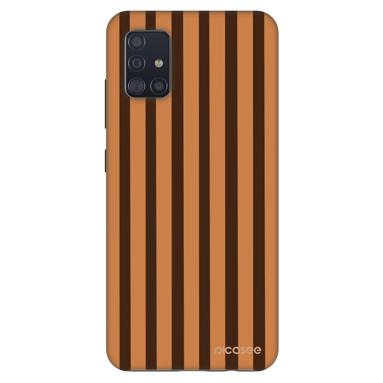 Picasee Fashion Case za Samsung Galaxy A51 A515F - Caramel lines