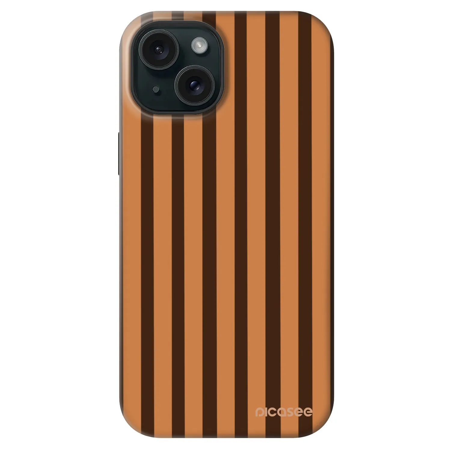 Picasee Fashion Case MagSafe za Apple iPhone 14 - Caramel lines