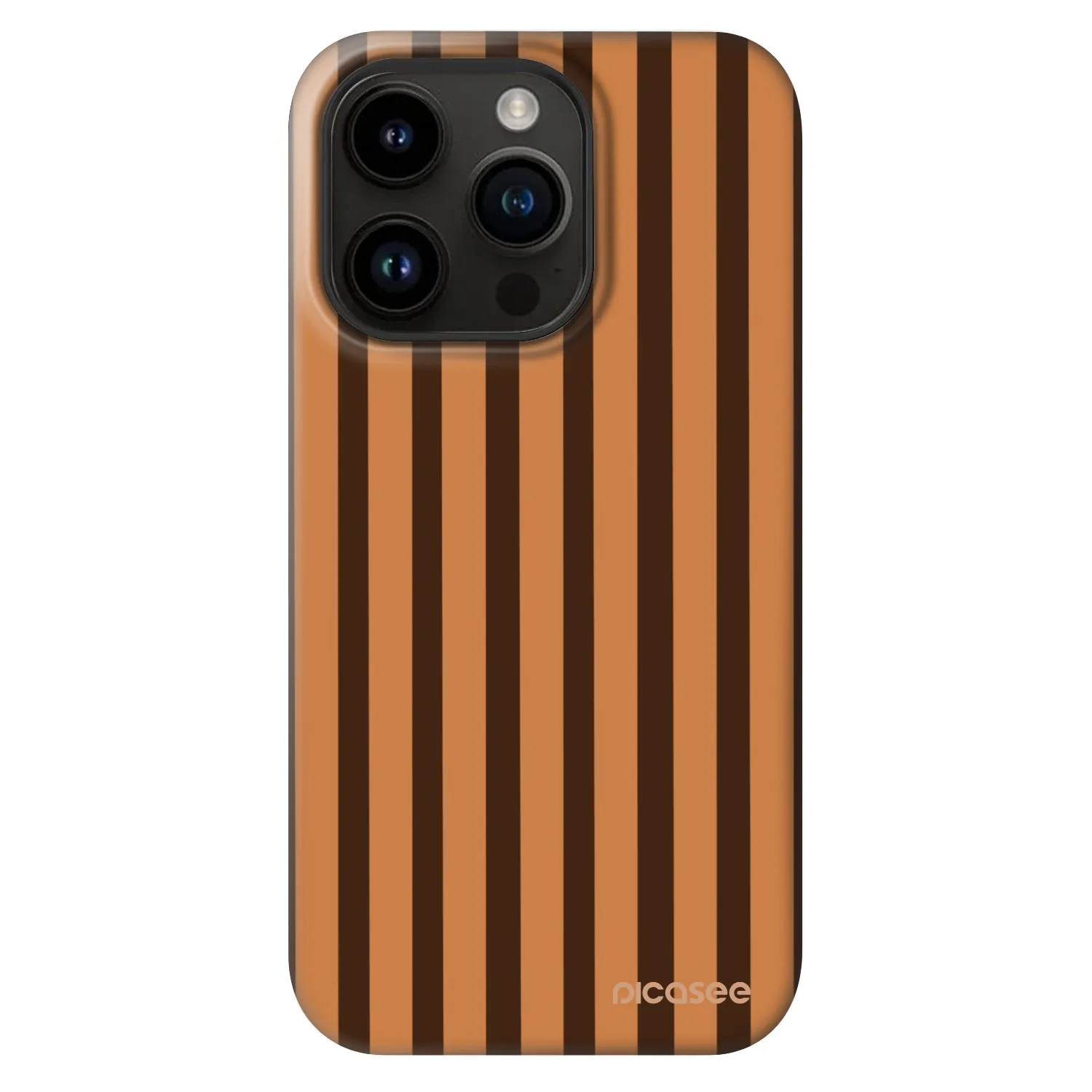 Picasee Fashion Case MagSafe za Apple iPhone 14 Pro - Caramel lines