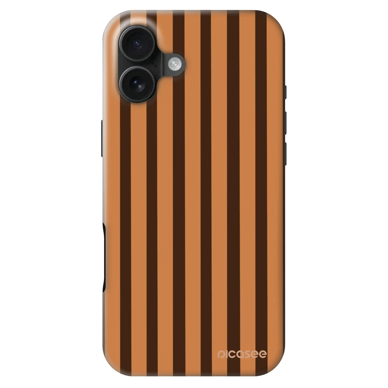 Picasee Fashion Case MagSafe za Apple iPhone 16 Plus - Caramel lines