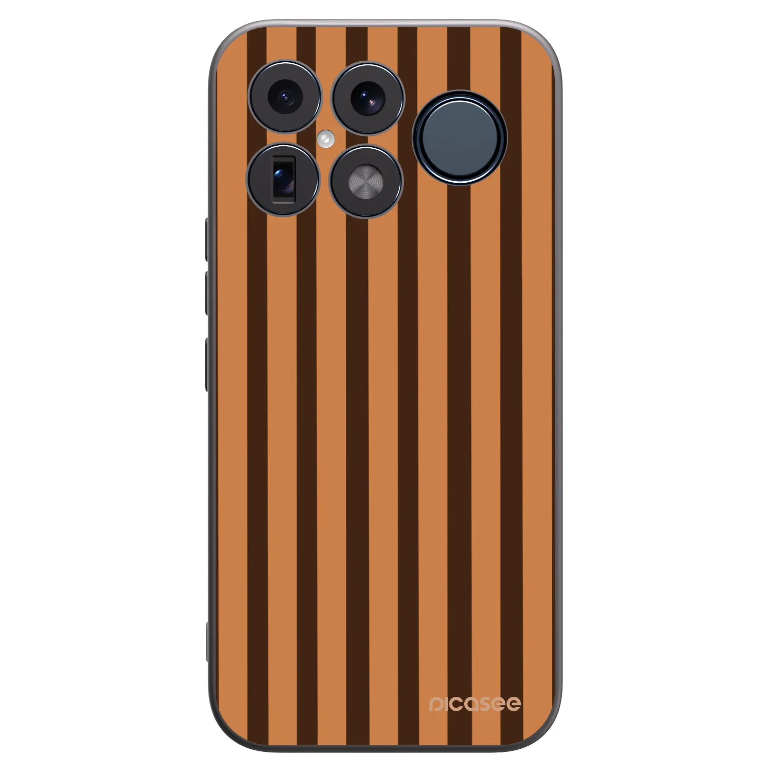 Picasee silikonski črni ovitek za Xiaomi Poco F8 Ultra - Caramel lines