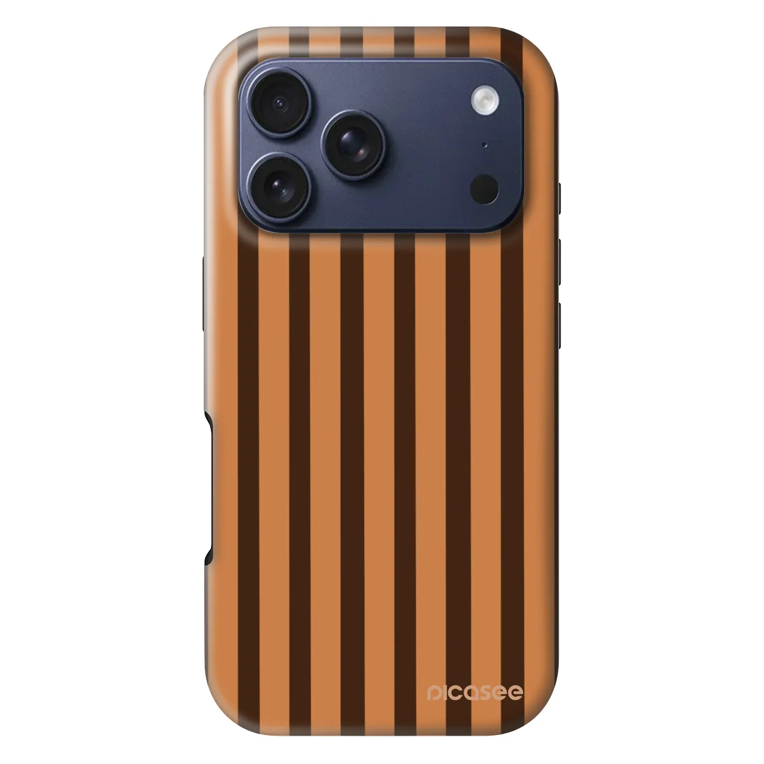 Picasee Fashion Case MagSafe za Apple iPhone 18 Pro - Caramel lines