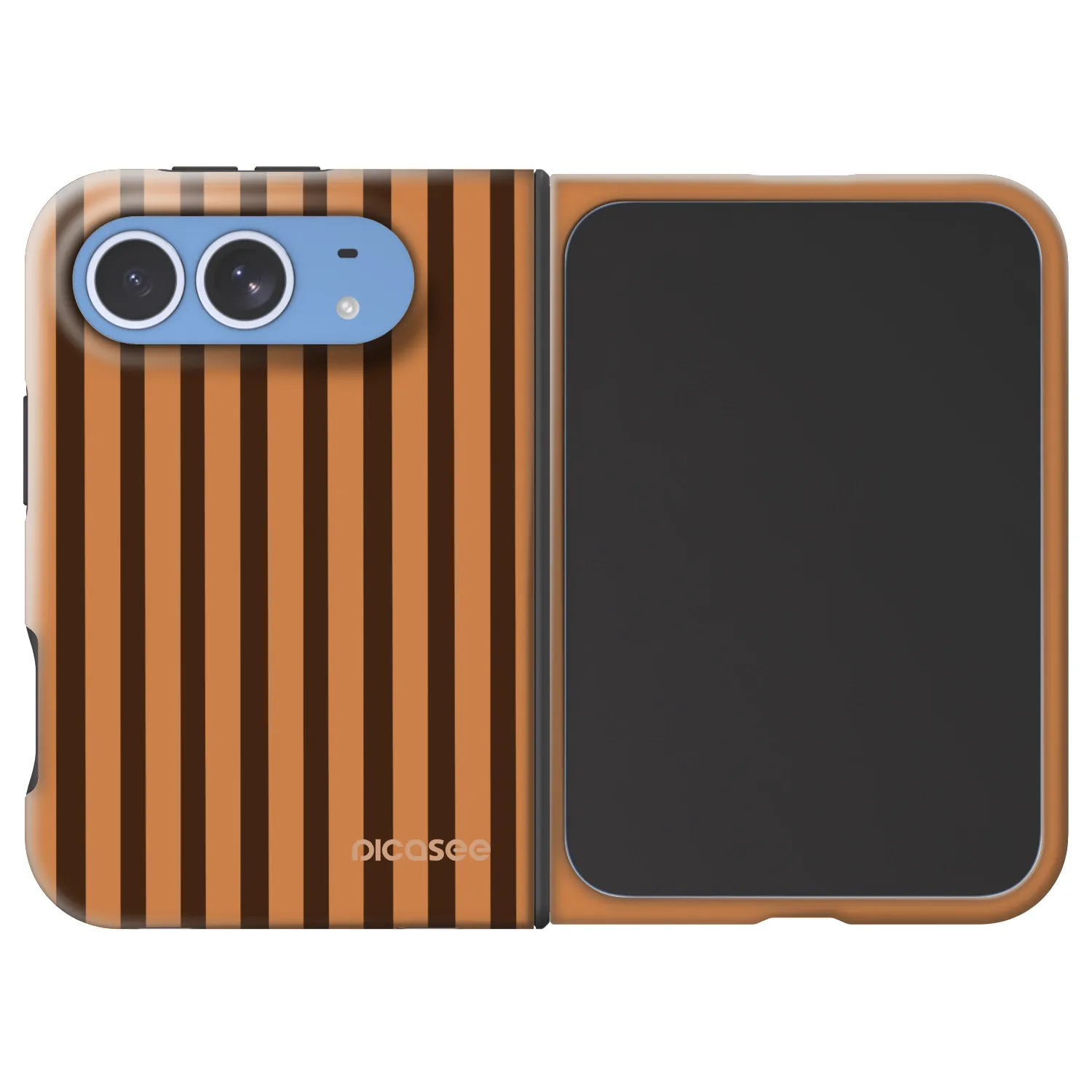 Picasee Fashion Case MagSafe za Apple iPhone Duo - Caramel lines