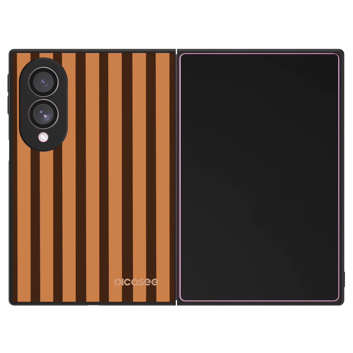 Picasee ULTIMATE CASE za Samsung Galaxy Z Fold8 5G - Caramel lines