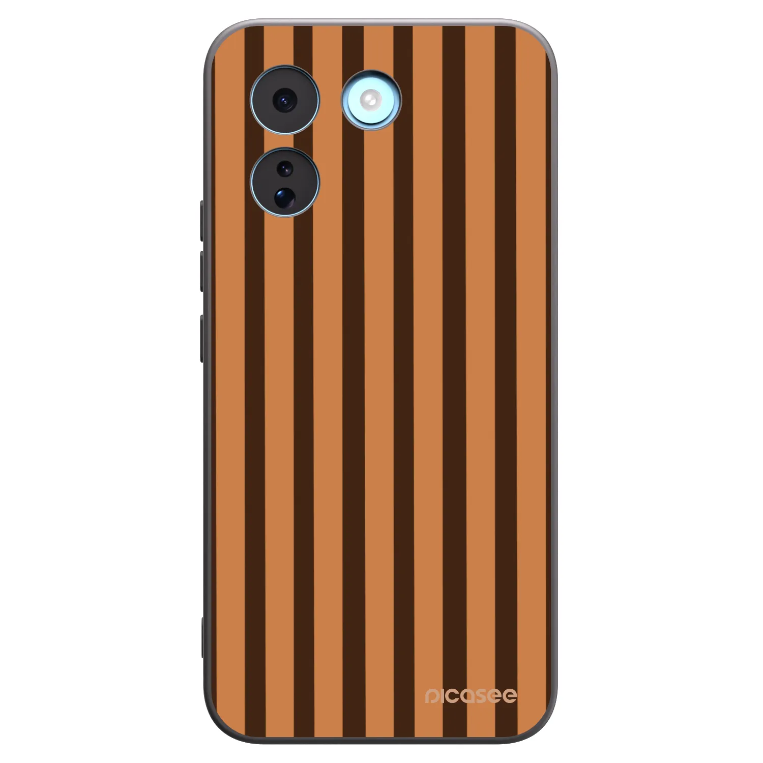 Picasee silikonski črni ovitek za Xiaomi Redmi Note 17 Pro MAX 5G - Caramel lines