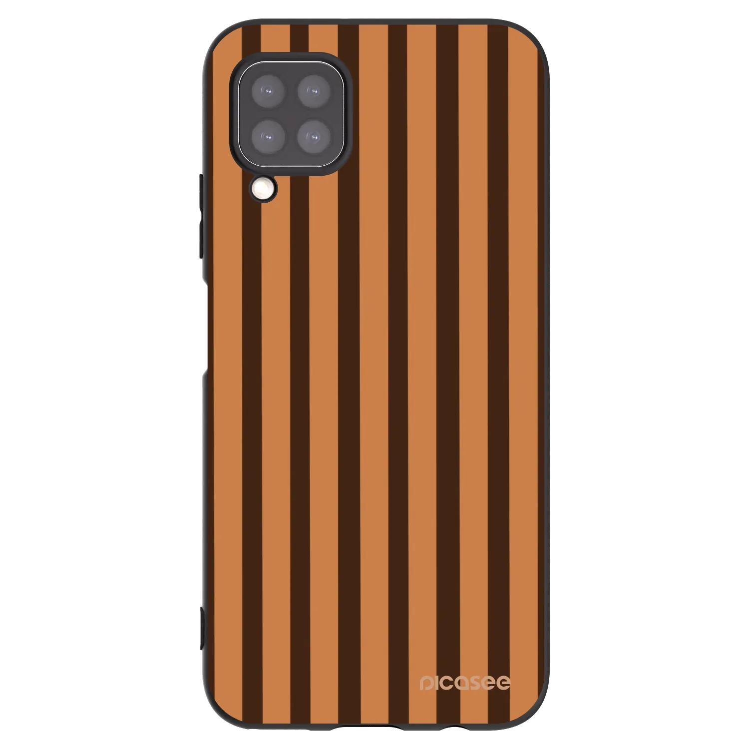 Picasee silikonski črni ovitek za Huawei P40 Lite - Caramel lines