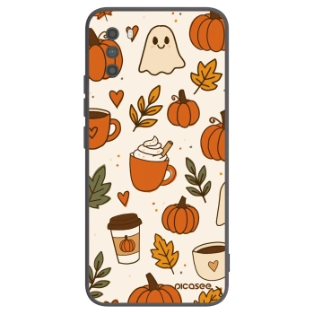 Picasee silikonski črni ovitek za Xiaomi Poco M3 - Fall vibes