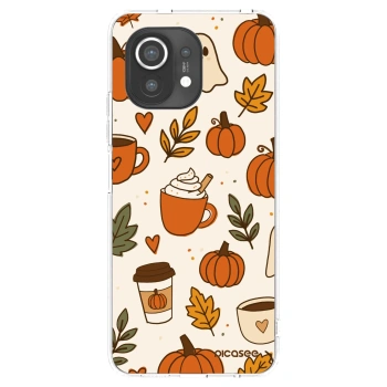 Picasee silikonski prozorni ovitek za Xiaomi Mi 11 - Fall vibes