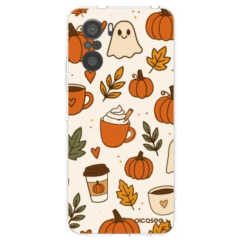 Picasee silikonski prozorni ovitek za Xiaomi Poco F3 - Fall vibes