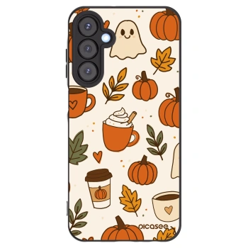 Picasee silikonski črni ovitek za Samsung Galaxy A25 A256B 5G - Fall vibes