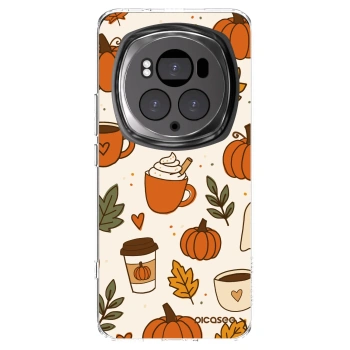 Picasee silikonski prozorni ovitek za Honor Magic6 Pro - Fall vibes