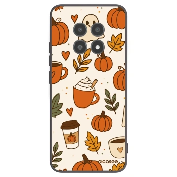 Picasee silikonski črni ovitek za Realme 12X - Fall vibes