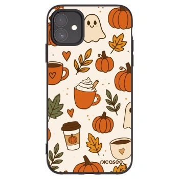 Picasee silikonski črni ovitek za Apple iPhone 11 - Fall vibes