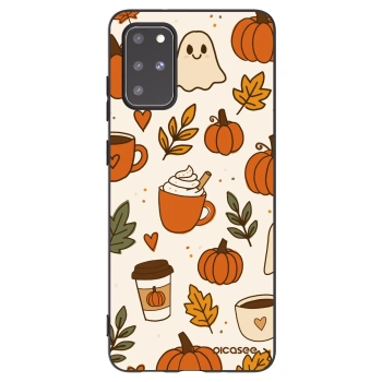 Picasee silikonski črni ovitek za Samsung Galaxy S20+ G985F - Fall vibes
