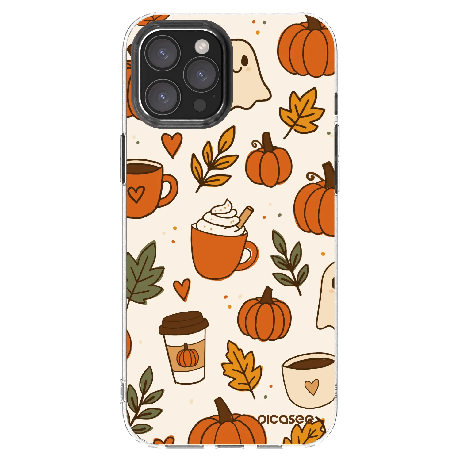 Picasee silikonski prozorni ovitek za Apple iPhone 12 Pro Max - Fall vibes