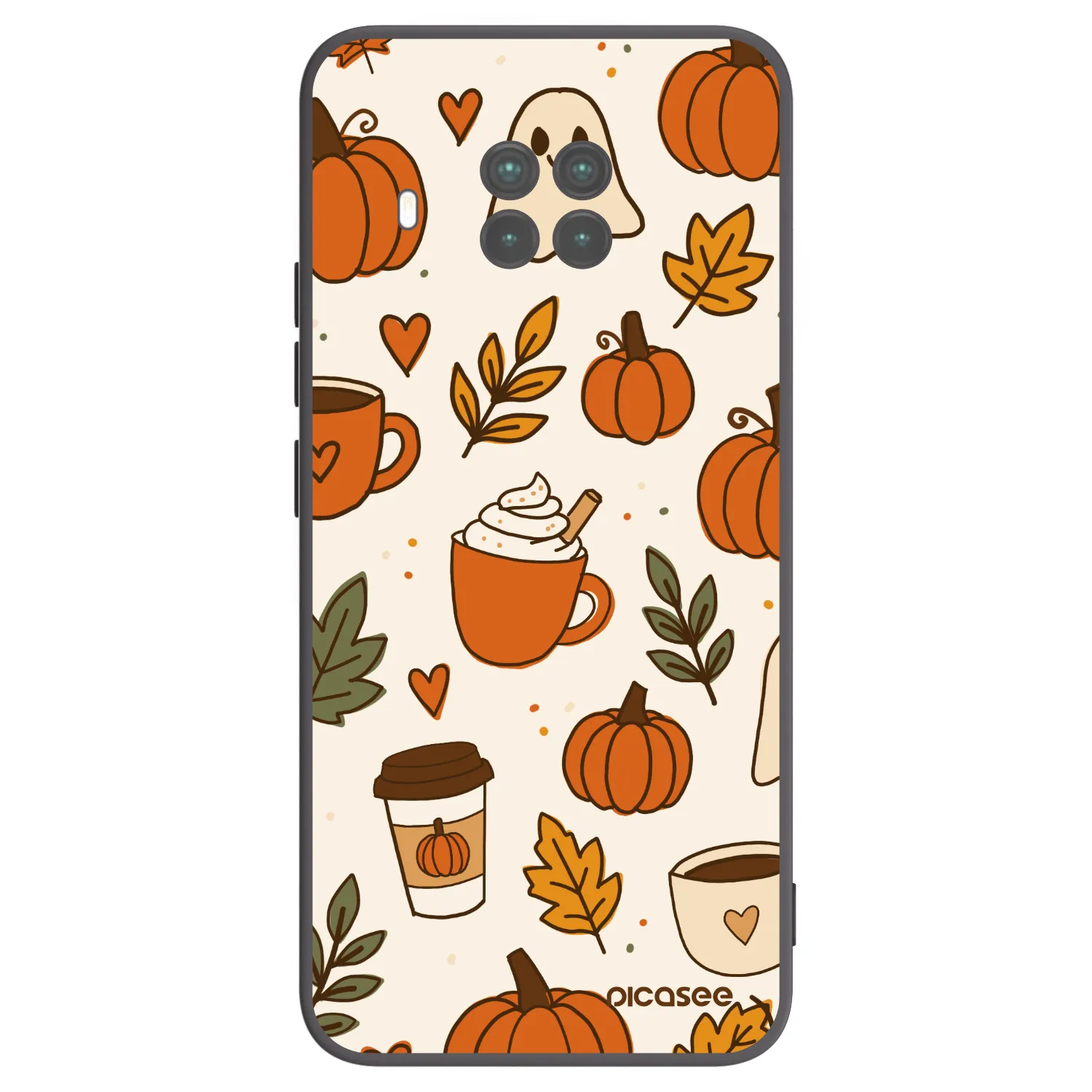 Picasee silikonski črni ovitek za Xiaomi Mi 10T Lite - Fall vibes