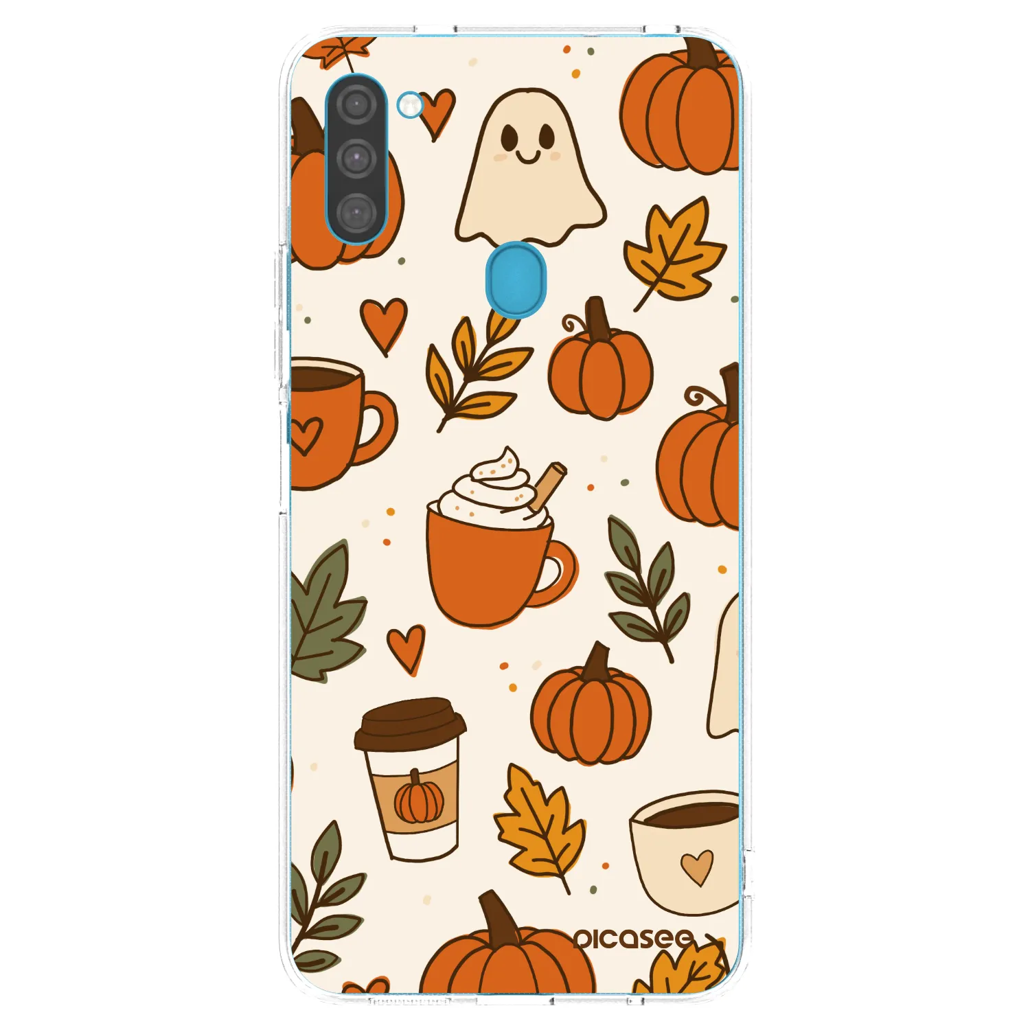 Picasee silikonski prozorni ovitek za Samsung Galaxy M11 - Fall vibes