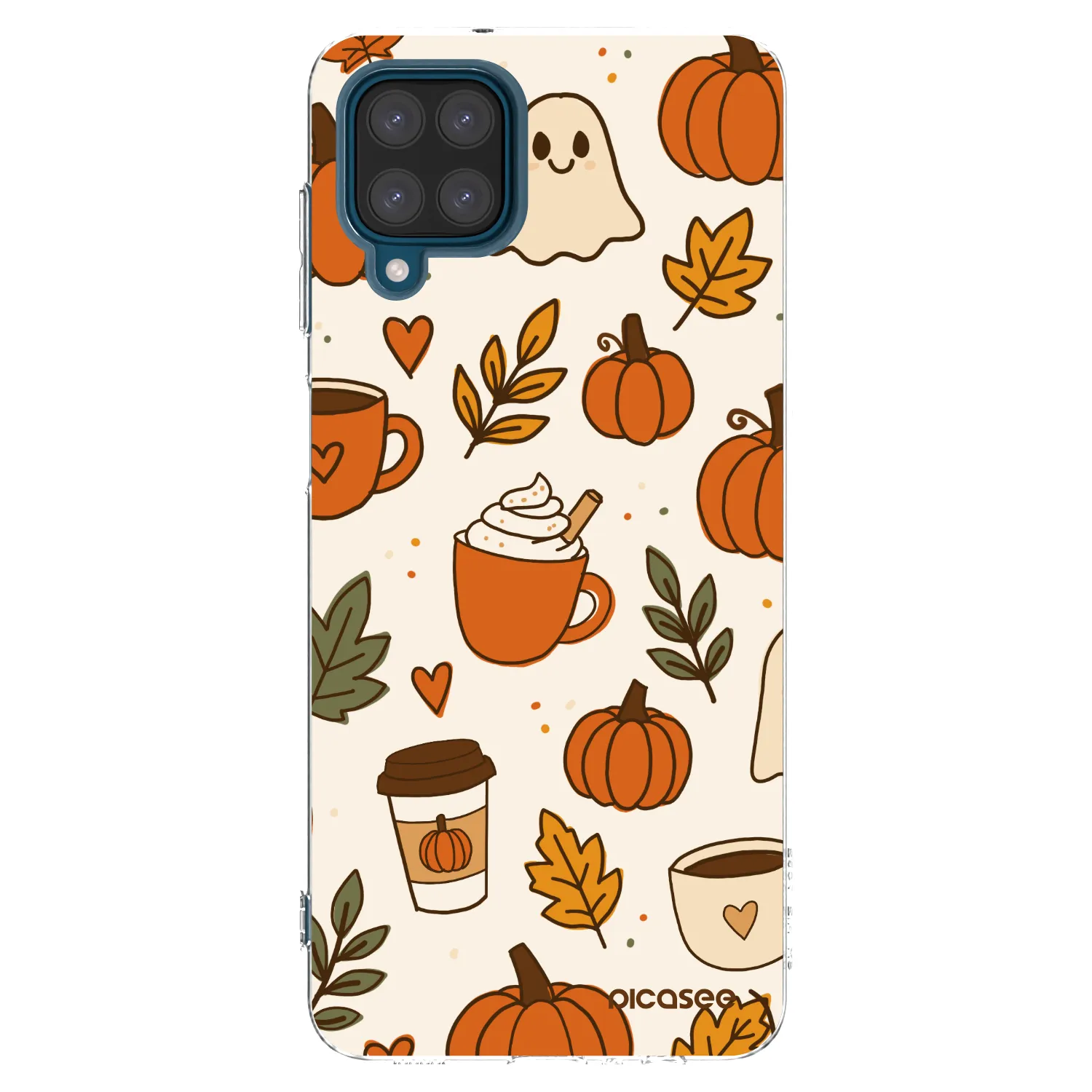 Picasee silikonski prozorni ovitek za Samsung Galaxy A12 A125F - Fall vibes