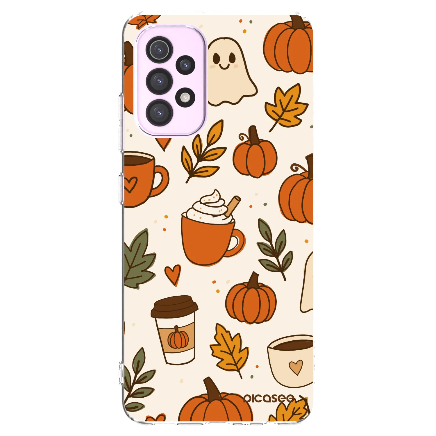 Picasee silikonski prozorni ovitek za Samsung Galaxy A32 5G A326B - Fall vibes
