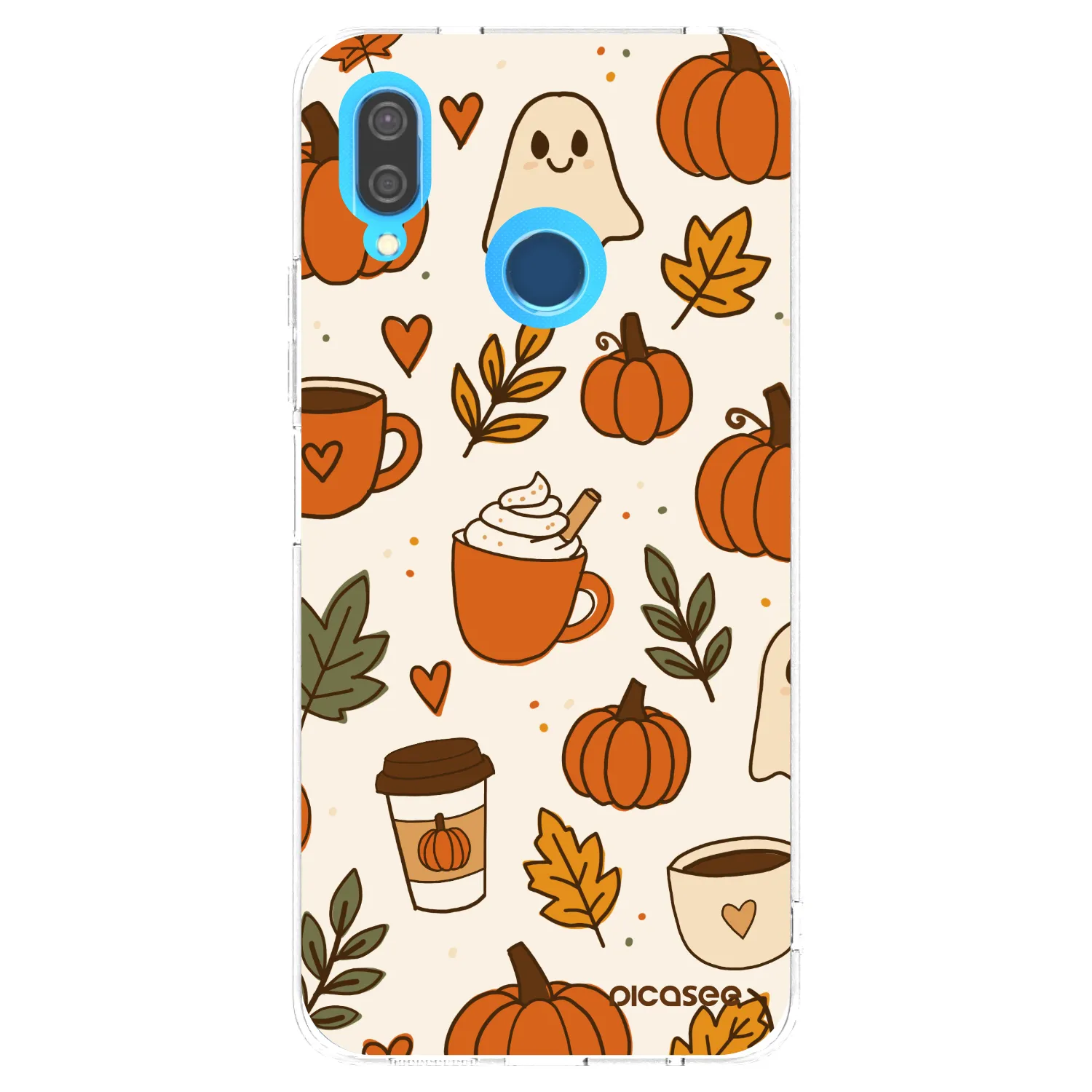 Picasee silikonski prozorni ovitek za Huawei P20 Lite - Fall vibes