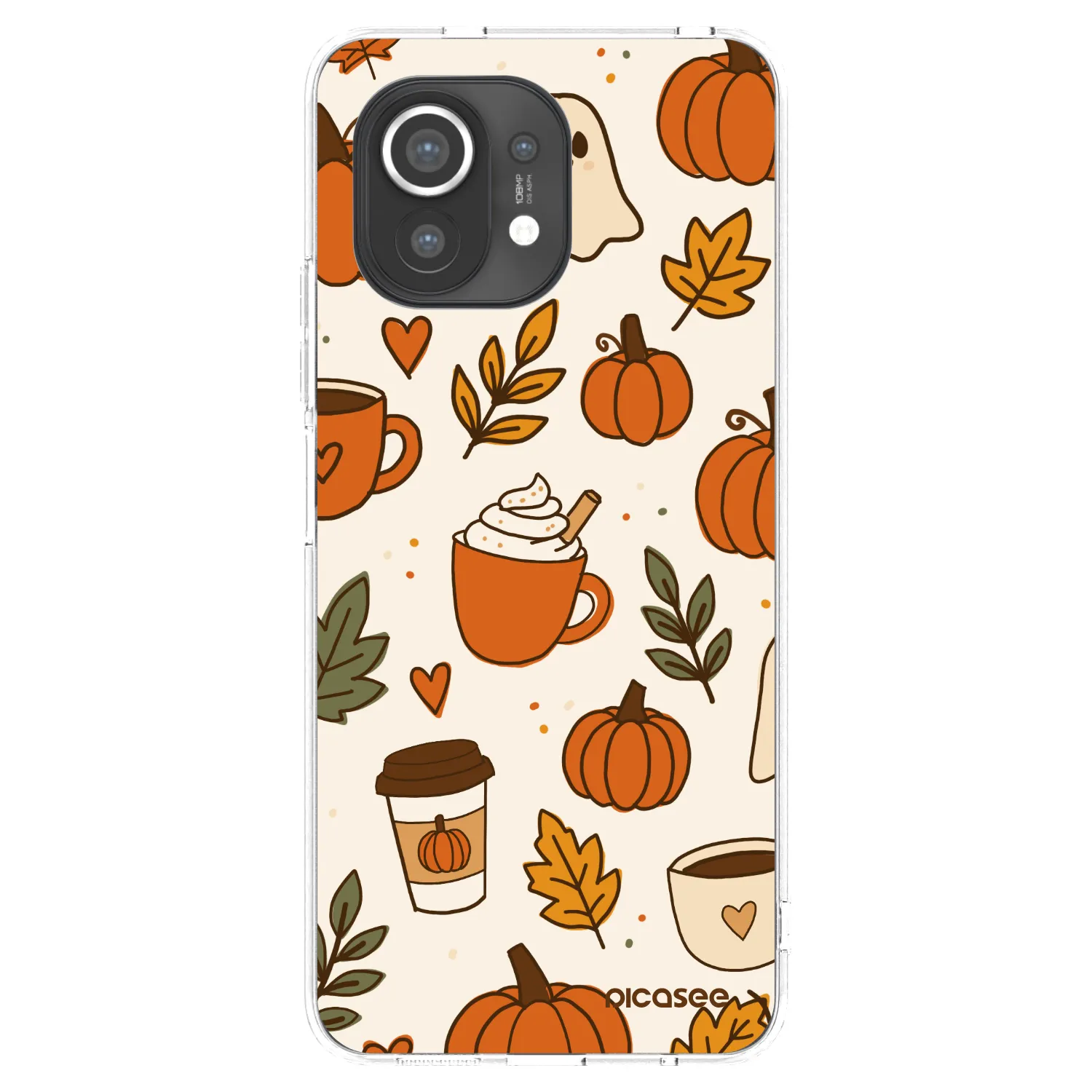 Picasee silikonski prozorni ovitek za Xiaomi Mi 11 - Fall vibes