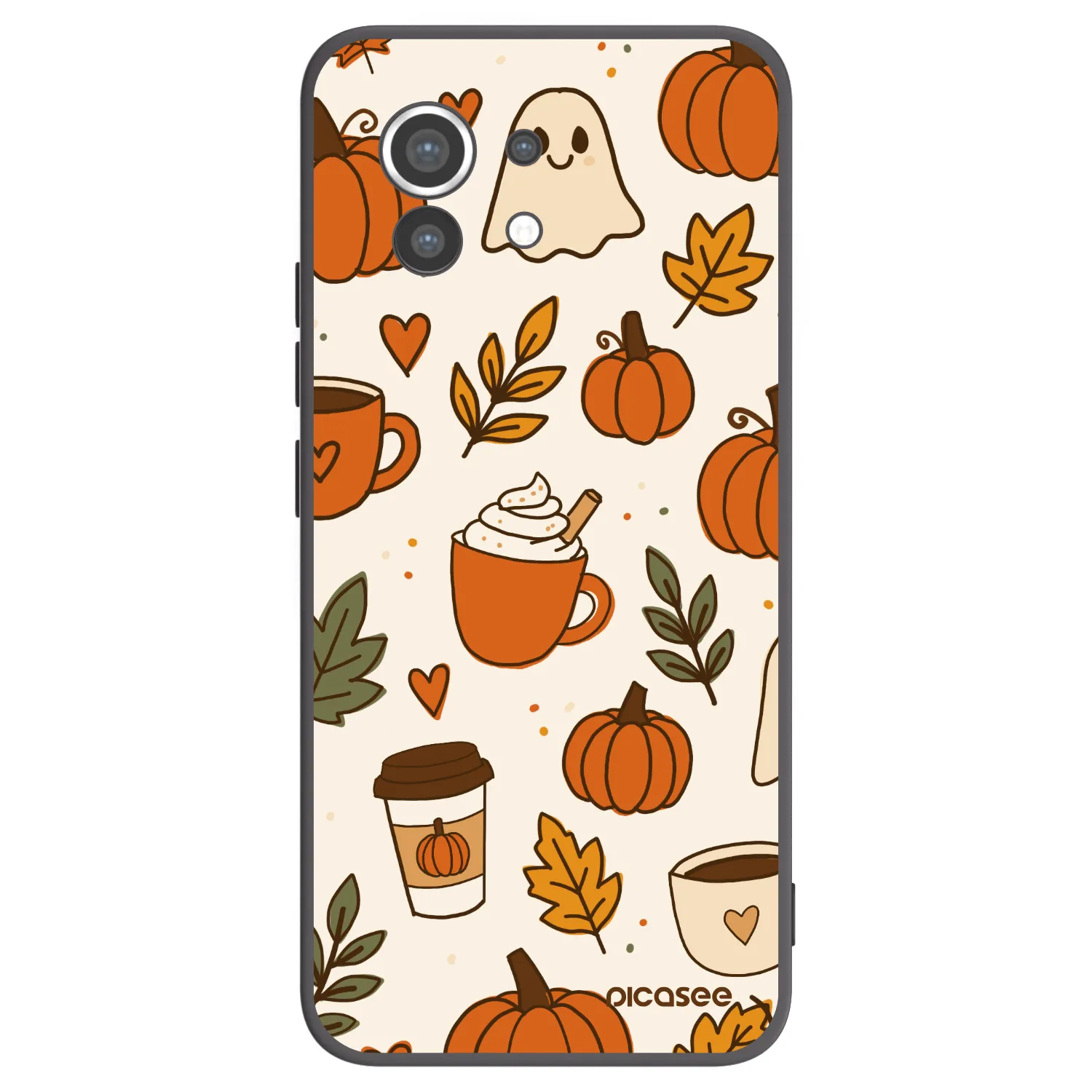 Picasee silikonski črni ovitek za Xiaomi Mi 11 - Fall vibes