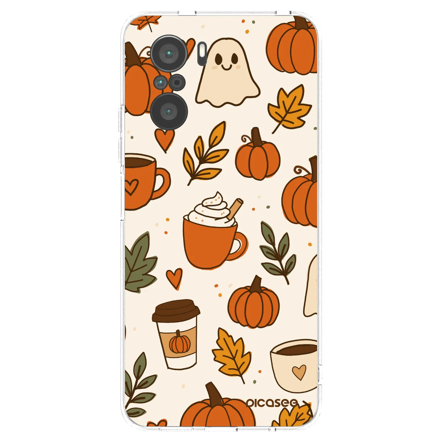 Picasee silikonski prozorni ovitek za Xiaomi Poco F3 - Fall vibes