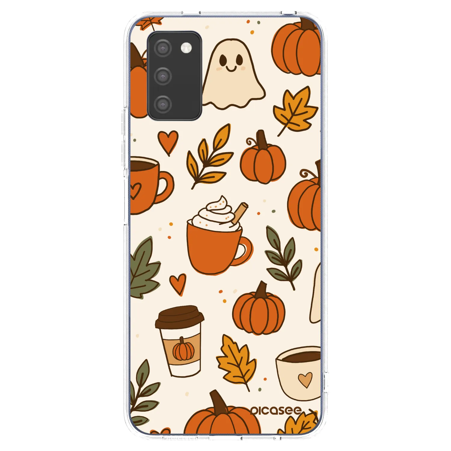 Picasee silikonski prozorni ovitek za Samsung Galaxy A02s A025G - Fall vibes