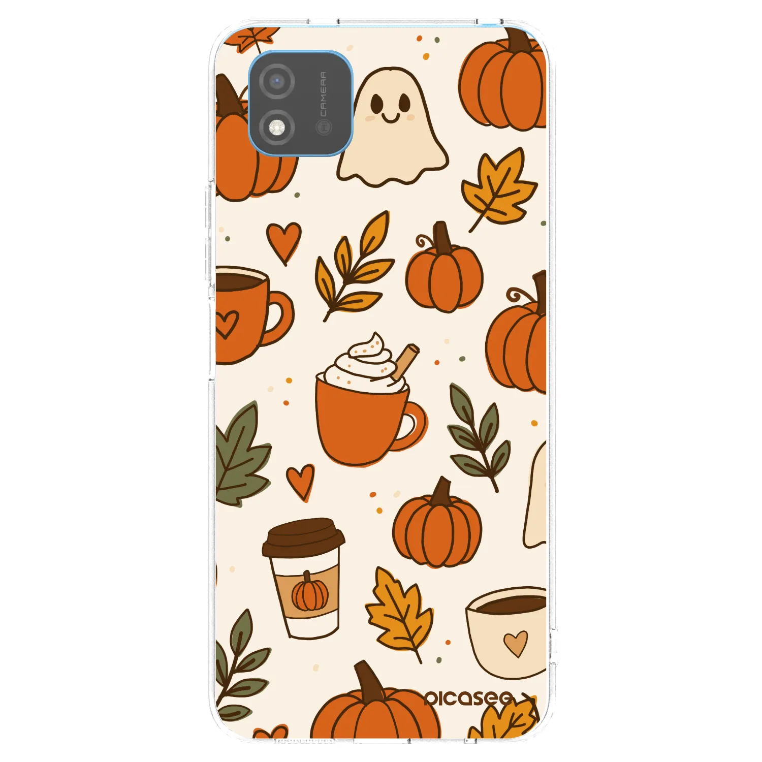 Picasee silikonski prozorni ovitek za Realme C11 (2021) - Fall vibes