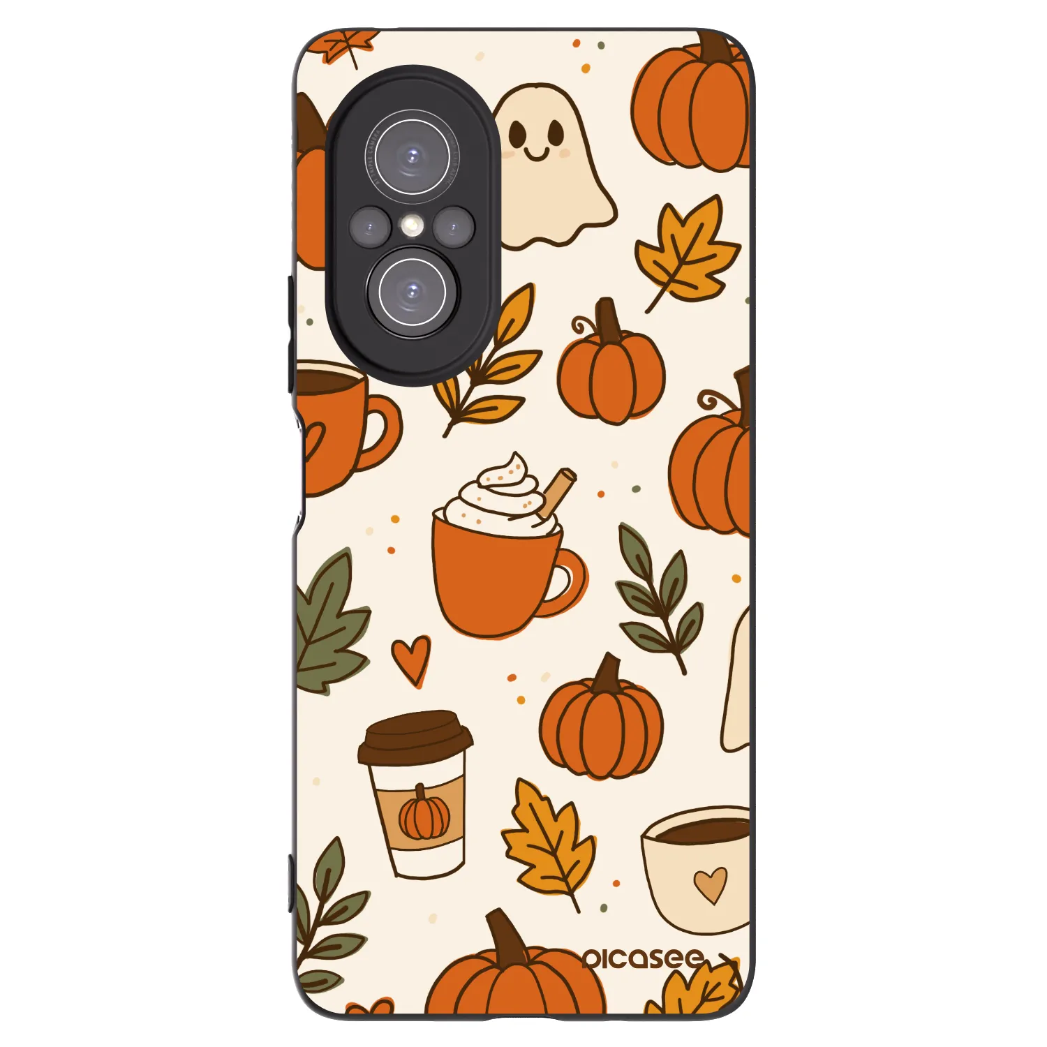 Picasee silikonski črni ovitek za Huawei Nova 9 SE - Fall vibes