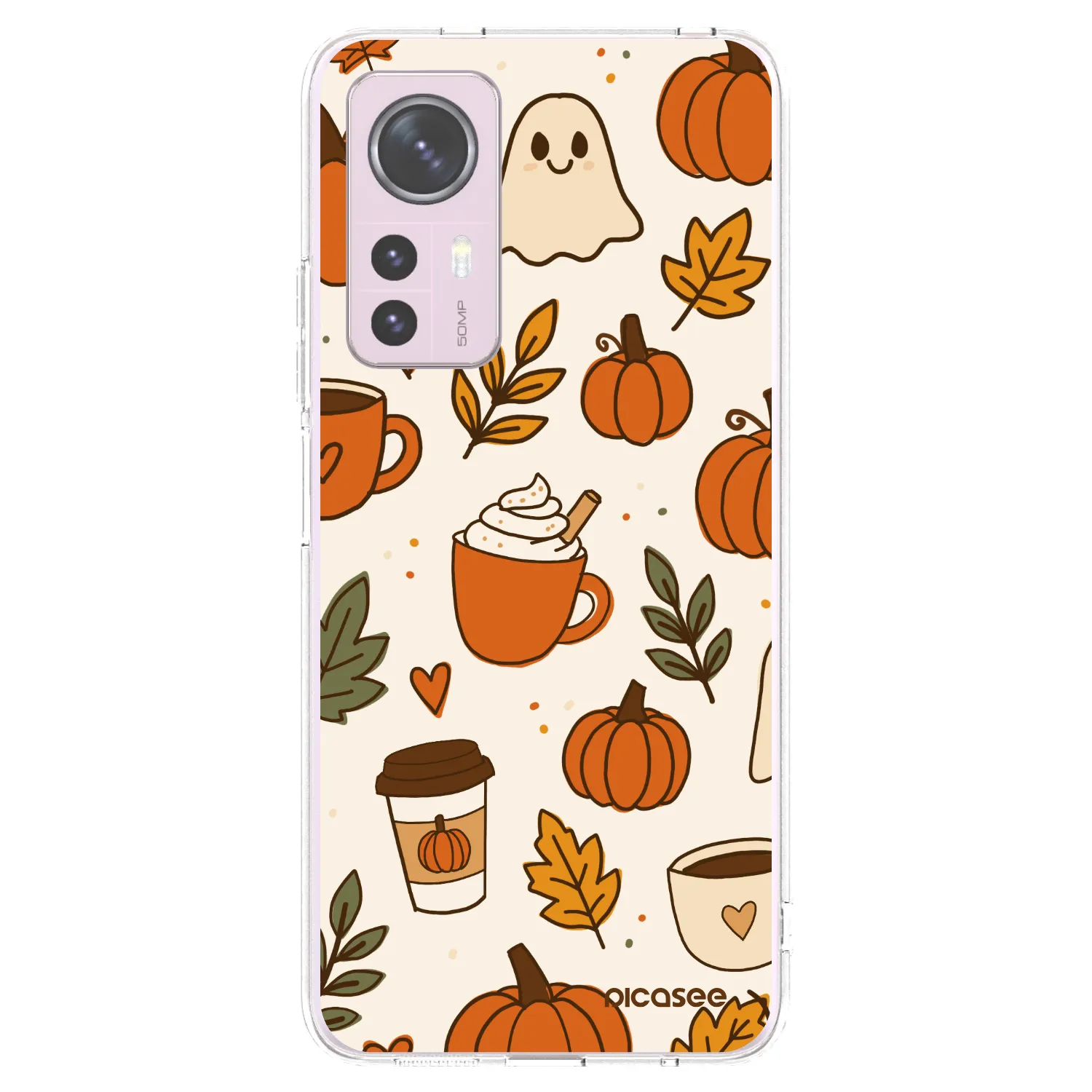 Picasee silikonski prozorni ovitek za Xiaomi 12 - Fall vibes