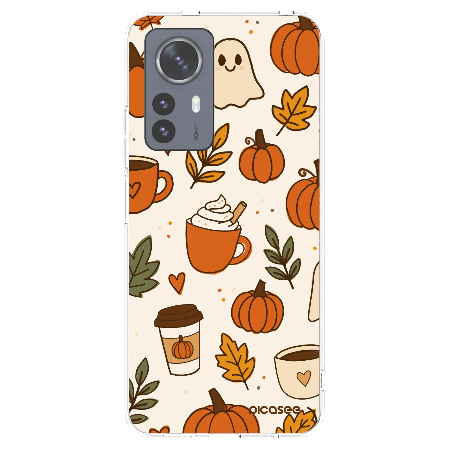 Picasee silikonski prozorni ovitek za Xiaomi 12 Pro - Fall vibes